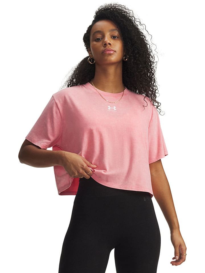 Under Armour Koszulka w kolorze jasnoróżowym