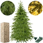 Choinki - Choinka sztuczna, drzewko świąteczne 180 cm świerk naturalny, produkcja polska - miniaturka - grafika 1