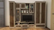 Meble do sypialni - Szafa meblościanka szafka RTV 400 cm meble zestaw - miniaturka - grafika 1