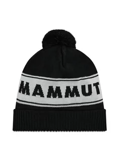 Czapki damskie - Mammut Czapka Peaks Beanie 1191-01100-0047-1 Czarny - grafika 1