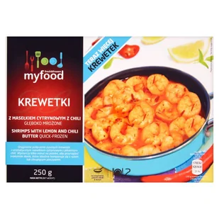 KREWETKI MF 250g Z MASLEM CYT/CHILI - Ryby świeże i mrożone - miniaturka - grafika 1