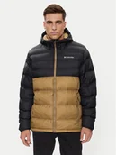 Odzież trekkingowa męska - Columbia Kurtka zimowa Buck Butte™ Insulated Hooded Jacket Brązowy Regular Fit - miniaturka - grafika 1