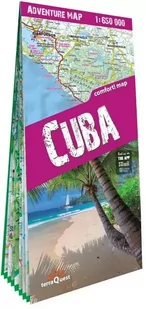 Adventure map Cuba 1:650 000 lam w.2024 - Atlasy i mapy - miniaturka - grafika 1