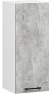 Szafki kuchenne - Wąska górna szafka kuchenna beton 30 cm B4-P24 - miniaturka - grafika 1