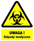Akcesoria BHP - Zoo-53 Znak Tablica  Bhp - Odpady Medyczne - miniaturka - grafika 1