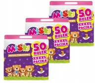 Papier toaletowy - Papier toaletowy 50R MIŚKI 3W - 150 Rolek - miniaturka - grafika 1