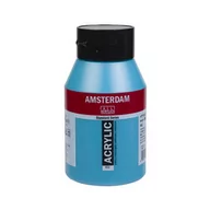 Farby i media malarskie - Amsterdam Standard, 1000 ml Turquois Blue 522 - miniaturka - grafika 1