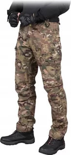 Spodnie męskie - Spodnie męskie bojówki taktyczne wojskowe Moro M - grafika 1
