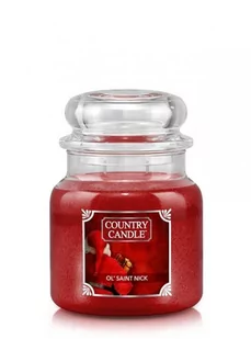 Świeca zapachowa COUNTRY CANDLE Ol' Saint Nick, średni słoik, 453 g, 2 knoty - Świece - miniaturka - grafika 1