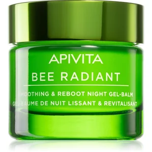 Apivita Bee Radiant Night Gel-Balm detoksykacyjno-wygładzający balsam w żelu na noc 50 ml - Kremy do twarzy - miniaturka - grafika 1