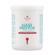 Maski do włosów - Kallos Hair Pro-Tox Hair Mask maska do włosów z keratyną kolagenem i kwasem hialuronowym 1000ml 48146-uniw - miniaturka - grafika 1