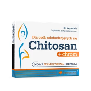 Olimp Chitosan + Chrom 30kap 3473 - Węglowodany - miniaturka - grafika 1