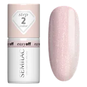 Lakiery hybrydowe - Semilac Lakier do paznokci Easy Off, L10 Glazed Milk - miniaturka - grafika 1