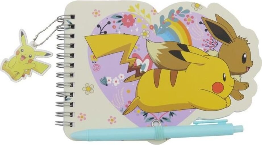 Zestaw notesów z długopisami Pokemon Flowers