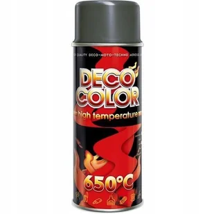 Deco Color Lakier Termiczny 650 st. 400ml antracyt - Chemia warsztatowa - miniaturka - grafika 1