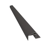 Listwy i profile - Profil zamykający Renoplast W20 200 cm grafit - miniaturka - grafika 1