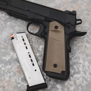Magpul - Okładziny MOE 1911 Grip Panels - TSP - Czarny - MAG544 - Osprzęt do wiatrówek - miniaturka - grafika 4