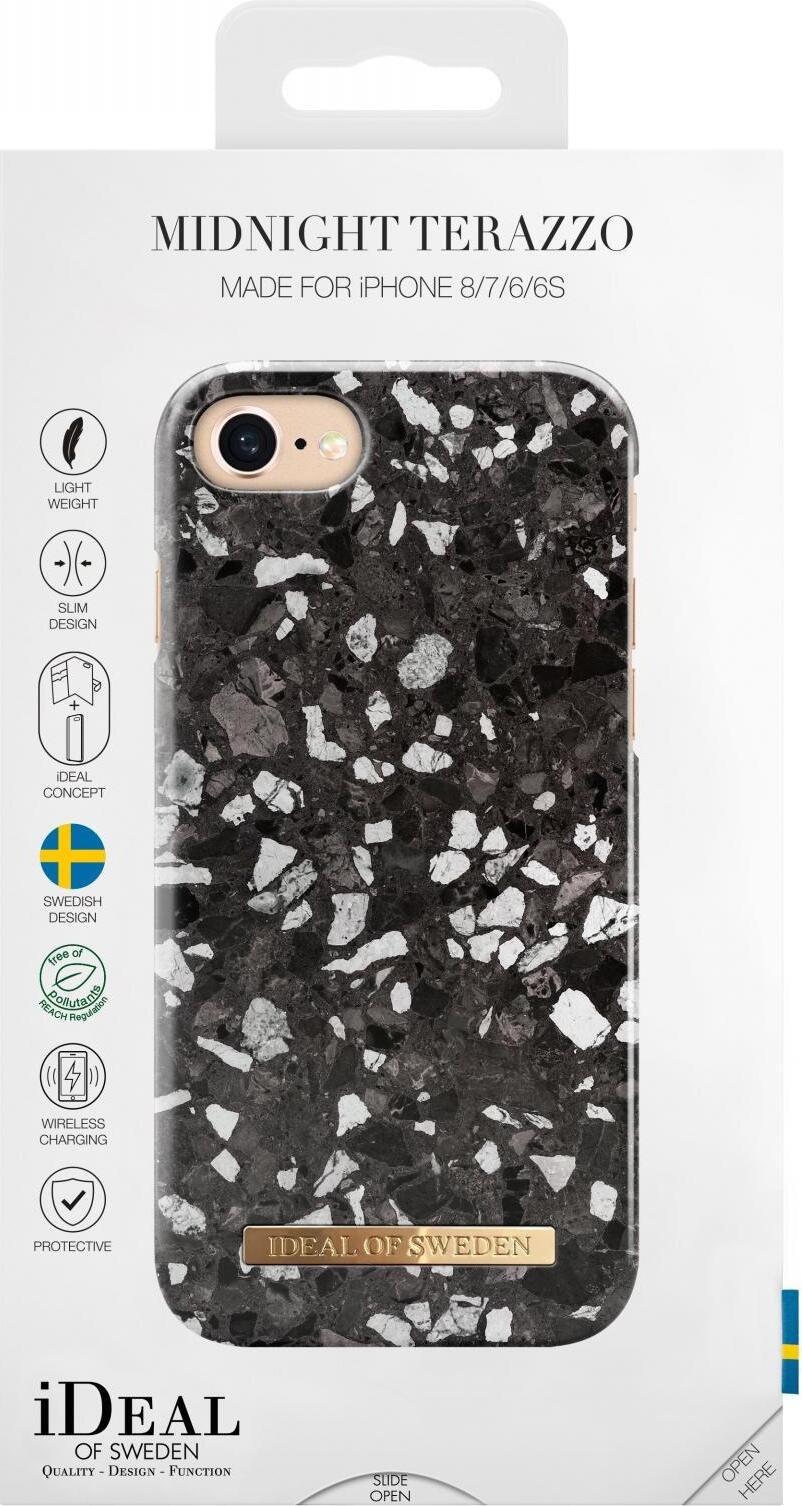 Etui na telefon komórkowy Fashion Case iPhone 8/7/6/6S - Kolor: Midnight Terazzo