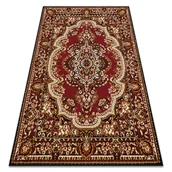 Dywany - Dywan BCF Morad WIOSNA Ornament, klasyczny - bordo, 60x110 cm - miniaturka - grafika 1