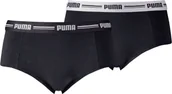 Bielizna sportowa damska - Puma Puma Mini Short 2 Pack 603033001-200 Czarne XS - miniaturka - grafika 1