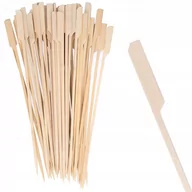 Akcesoria do grilla - Wykałaczki do szaszłyków szpikulce drewniane 25 cm - miniaturka - grafika 1