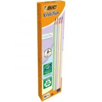 Ołówek bez gumki pastel 12szt BIC - Przybory szkolne - miniaturka - grafika 1