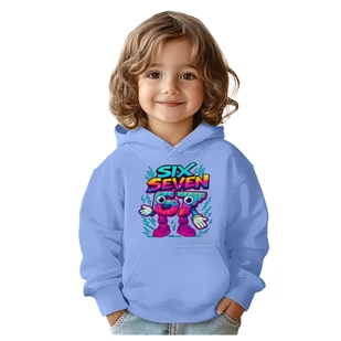 BLUZA DZIECIĘCA Z KAPTUREM 67 SIX SEVEN VIRAL 104 DLA DZIECKA PREZENT - Bluzy dla dziewczynek BLUZA DZIECIĘCA Z KAPTUREM 67 SIX SEVEN VIRAL 104 DLA DZIECKA PREZENT - Bluzy dla dziewczynek - miniaturka - grafika 1