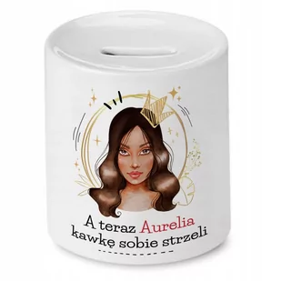 Skarbonka Dla Aureli na Urodziny na Prezent z Nadrukiem ze Zdjęciem - Skarbonki Skarbonka Dla Aureli na Urodziny na Prezent z Nadrukiem ze Zdjęciem - Skarbonki - miniaturka - grafika 1