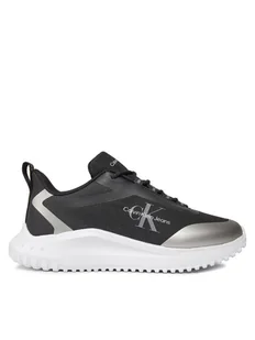 Calvin Klein Jeans Sneakersy YW0YW01442 Czarny - Sneakersy damskie - miniaturka - grafika 1