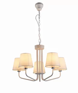 Candellux Lampa Wisząca York 5 Biały 50205095 - Lampy sufitowe - miniaturka - grafika 1