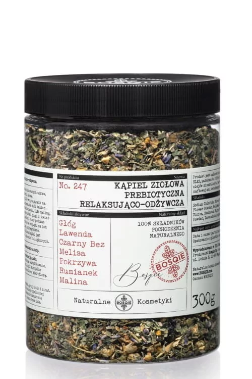 Bosqie Bosqie Herbal Bath No.247 Kąpiel ziołowa - Relaksująco-Odżywcza 300 g