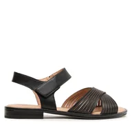 Sandały damskie - Sandały Caprice 9-28101-20 Czarny - miniaturka - grafika 1