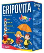 Przeziębienie i grypa - Natur Produkt Zdrovit Gripovita Junior 10 szt. - miniaturka - grafika 1