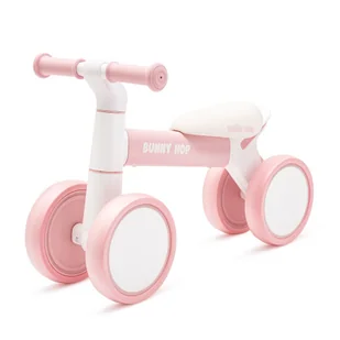 Baby Mix Bunny Hop Jeździk dziecięcy pink - Chodziki - miniaturka - grafika 1