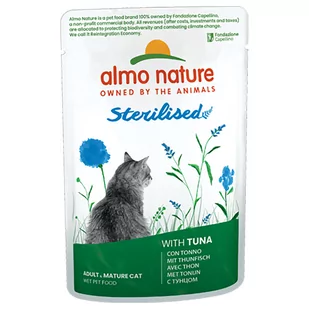 Almo Nature Holistic Sterilised - Z tuńczykiem (6 x 70 g) - Mokra karma dla kotów Almo Nature Holistic Sterilised - Z tuńczykiem (6 x 70 g) - Mokra karma dla kotów - miniaturka - grafika 1