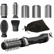 Suszarko-lokówki - Lokówko-suszarka z jonizacją Rowenta Brush Activ 1000W UB9540 nakładki - miniaturka - grafika 1