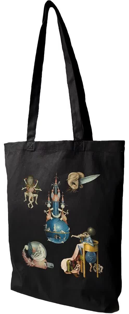 Torba bawełniana Ogród rozkoszy ziemskich Hieronim Bosch