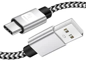 Kable USB - Techly Kabel USB 2.0 USB-A na USB-C 1m M/M 3A - miniaturka - grafika 1