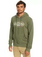 Bluzy męskie - Quiksilver Męska bluza z kapturem w kołach (1 opakowanie) - miniaturka - grafika 1