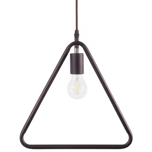 Beliani Lampa wisząca Lampa wisząca metalowa brązowa JURUENA 87168 - Lampy sufitowe - miniaturka - grafika 1