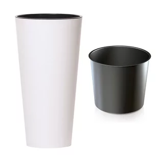 Prosperplast TUBUS SLIM 250mm BIAŁY (S449) PDTUS250-S449 [2443124] - Donice - miniaturka - grafika 1
