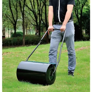 Walec ogrodowy stalowy do trawy trawnika gleby ziemi wał 50 cm GEKO - Wertykulatory i aeratory - miniaturka - grafika 11