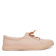 Trampki damskie - Tenisówki Pepe Jeans Kenton Block W PLS31590 Różowy - miniaturka - grafika 1