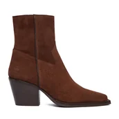 Botki damskie - Botki G-Star Raw EO-OZGUR-25FW39-1 Brązowy - miniaturka - grafika 1