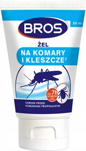 Bros żel na komary i kleszcze 50ml - Zwalczanie i odstraszanie szkodników - miniaturka - grafika 1