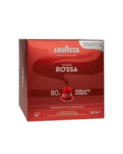 Lavazza Nespresso Qualita Rossa 80 kapsułek - Kawa w kapsułkach i saszetkach - miniaturka - grafika 1