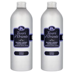 Tesori d'Oriente, Mirra, Płyn do kąpieli, 2x500 ml - Kosmetyki do kąpieli - miniaturka - grafika 1