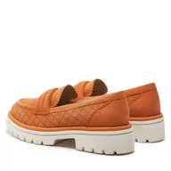 Półbuty damskie - Loafersy Caprice 9-24750-42 Orange Suede 664 - miniaturka - grafika 1