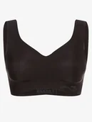 Biustonosze - sloggi - Biustonosz damski ZERO Feel z wypełnieniem, czarny - miniaturka - grafika 1