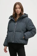 Kurtki damskie - Tommy Hilfiger kurtka puchowa damska kolor granatowy zimowa oversize WW0WW43524 - miniaturka - grafika 1